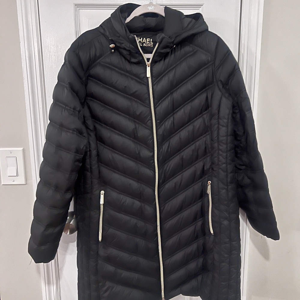 Michael Kors Women's Black Packable Down Jacket